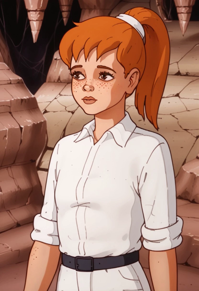 Julia, female character from russian cartoon AMBA. AMBAV1