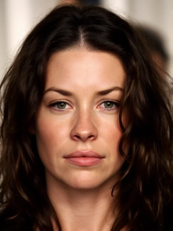 <lora:Kate Austen:0.9> kate austen, a woman with long hair. Closeup face portrait