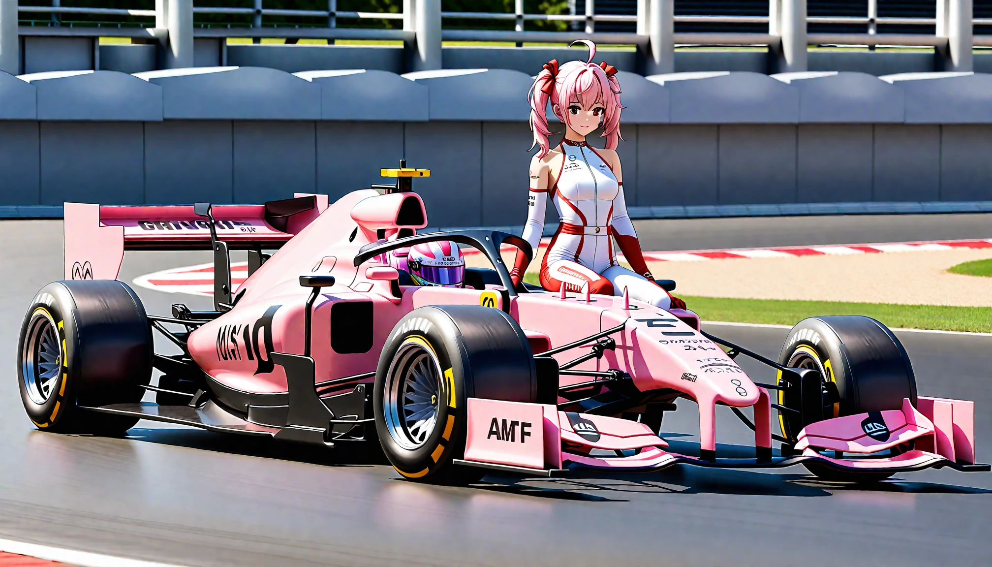 (car:0), [[AMG F1 W11]], (1boy:0), [astolfo]