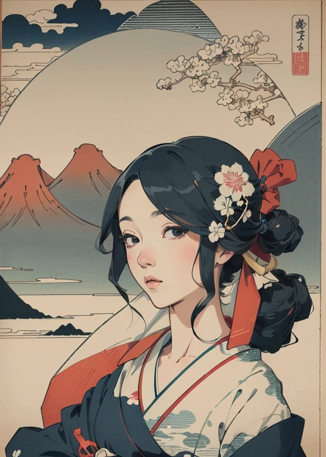 best quality,masterpiece,highly detailed,ultra-detailed, 
<lora:neg9V2_8:0.25> solo,
japanese aesthetics
 <lora:Ukiyo-e_V02:1:lbw=ALL=step>  Ukiyo-e Style,   woodblock printing, conic, Hokusai, vibrant, katsushika_hokusai, utagawa_hiroshige, kitagawa_utamaro