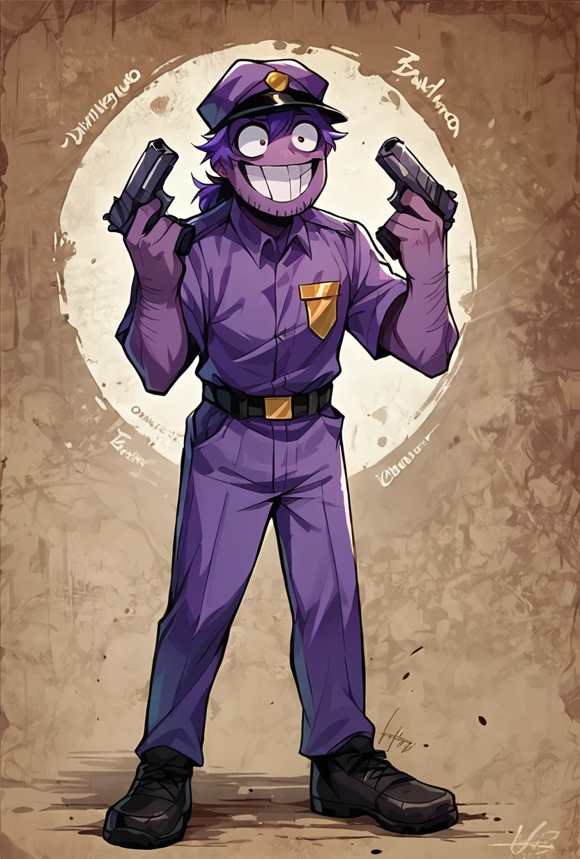 OG Purple Guy / William Afton / Vincent / Man behind the slaughter FNAF / Five Nights at Freddy's pony+1.5+illustrious