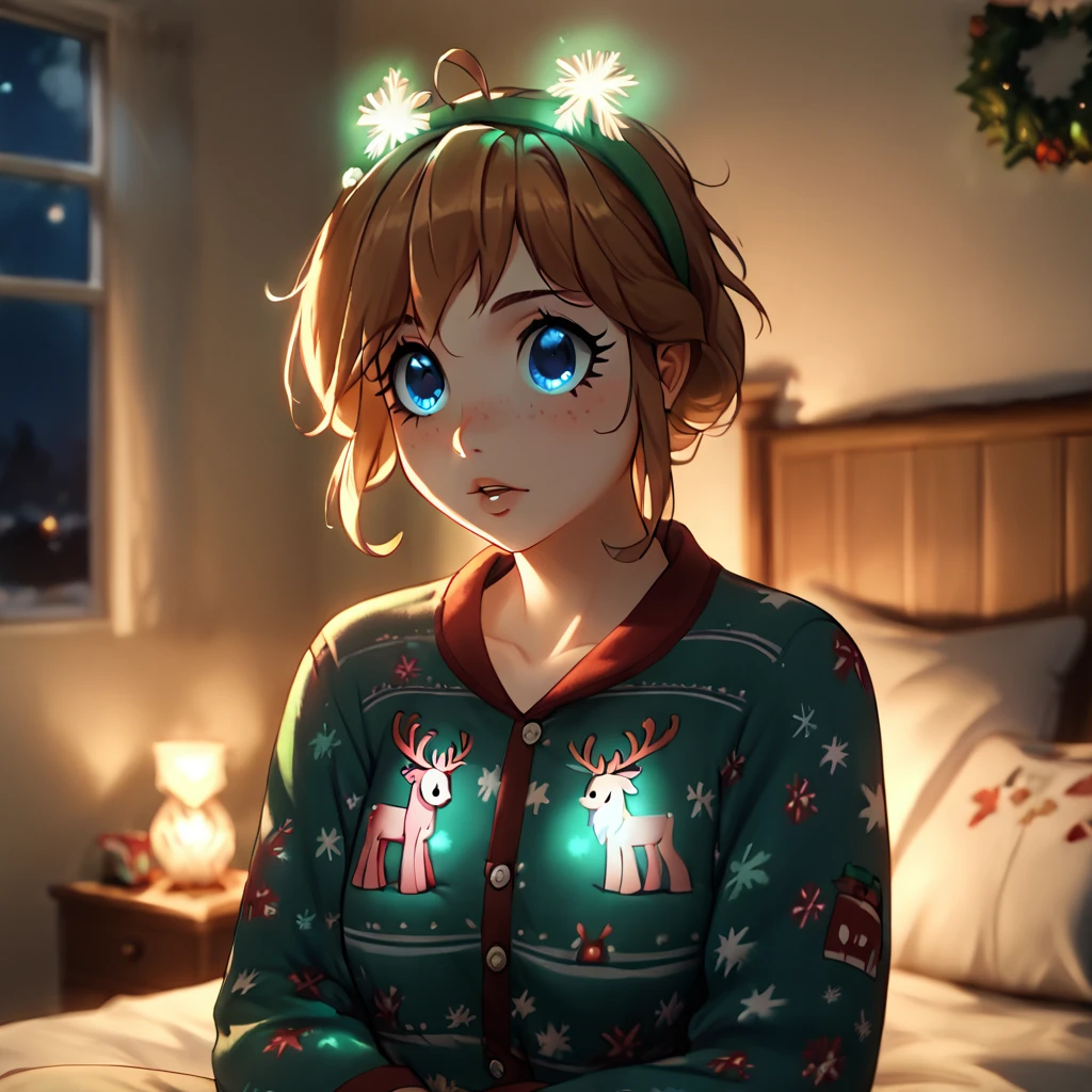 score_9,score_8_up,score_7_up,
,xmas_clothing_2k24,
xmas_pajama,
1woman,blue eyes,long brown hair,solo,portrait,inside,warm colors,night,winter,,glow,
 ,<lora:Xmas_clothing_2k24_pony_9:0.6>,
<lora:youjo_senki_Viktoriya_Serebryakov:0.8>