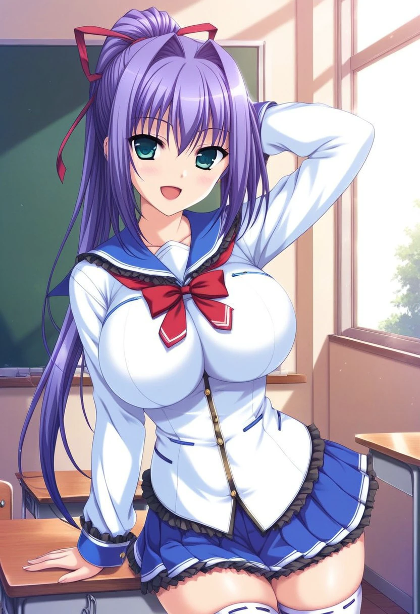 Izunae Meiri - Honoo no Haramase Oppai Nyuu Doukyuusei ~Oppai mo Haramase! New Class Zen'in Harama-sensation!~ V1