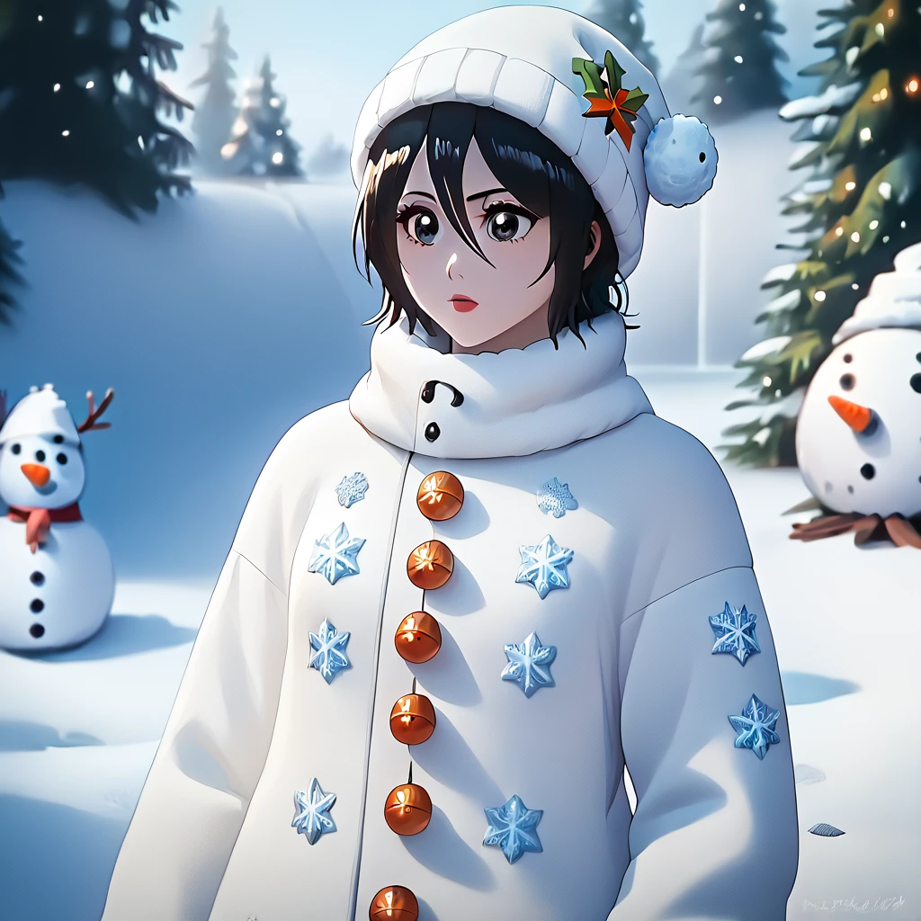 score_9,score_8_up,score_7_up,
,xmas_clothing_2k24,
snowman_outfit,
1woman,solo,outside,snow,,winter,,glow,whole body,
 ,<lora:Xmas_clothing_2k24_pony_9:0.8>,
<lora:bleach_tybw_pony:0.8>BleachTYBW,rukia,black hair,