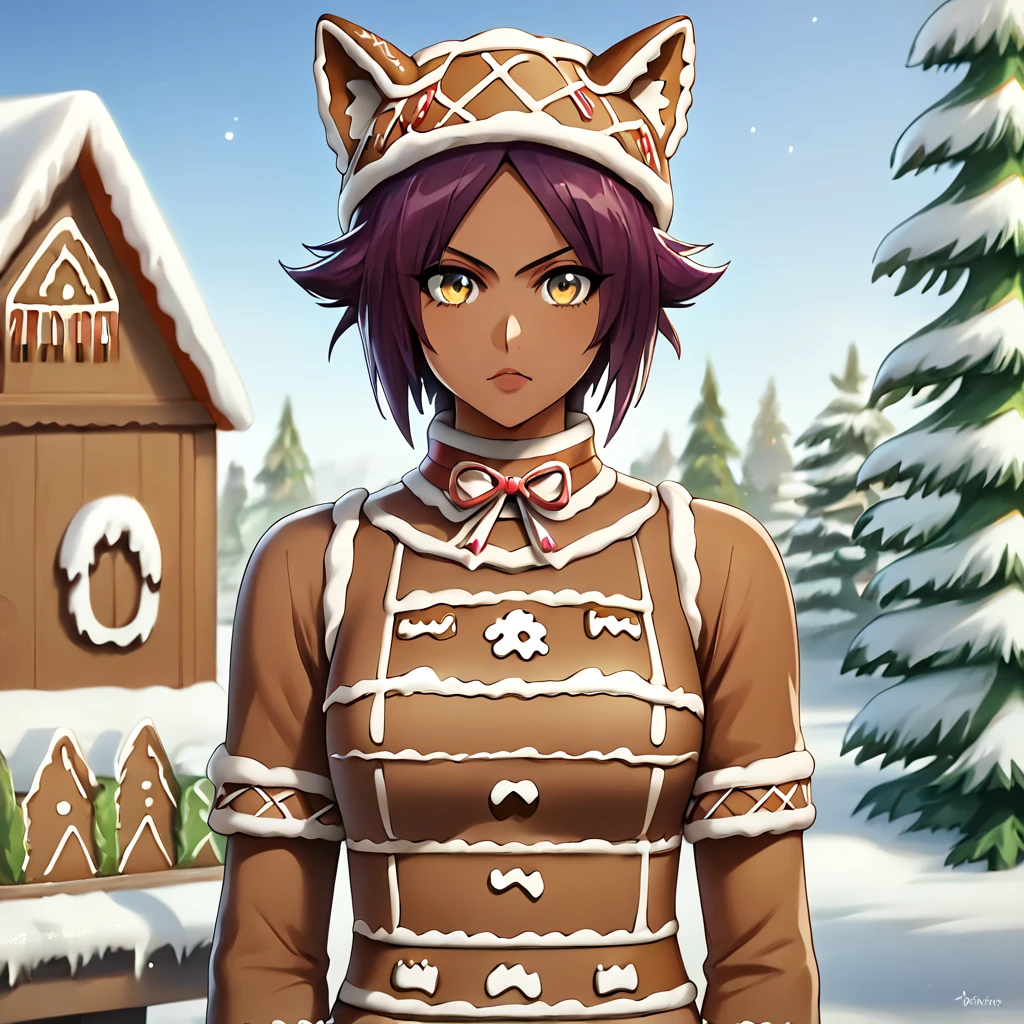 score_9,score_8_up,score_7_up,
,xmas_clothing_2k24,
gingerbread_outfit,
1woman,solo,outside,snow,,winter,,glow,whole body,
 ,<lora:Xmas_clothing_2k24_pony_9:0.8>,
<lora:bleach_tybw_pony:0.8>BleachTYBW,yoruichi,dark skin,cat ears,dark purple hair,