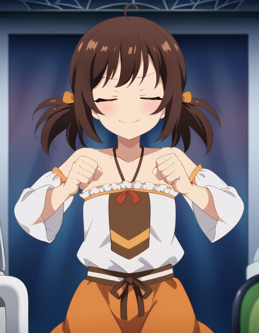 arms up,sideboob,show off nipples,large breasts,shinososaki, shino sosaki, short hair, brown hair, hair between eyes, (brown eyes:1.5), smile,
virgin killer sweater, (white sweater:1.5), Sleeveless, turtleneck,
BREAK indoors, bed,
BREAK looking at viewer, (cowboy shot:1.5),
BREAK (masterpiece:1.2), best quality, high resolution, unity 8k wallpaper, (illustration:0.8), (beautiful detailed eyes:1.6), extremely detailed face, perfect lighting, extremely detailed CG, (perfect hands, perfect ???????),