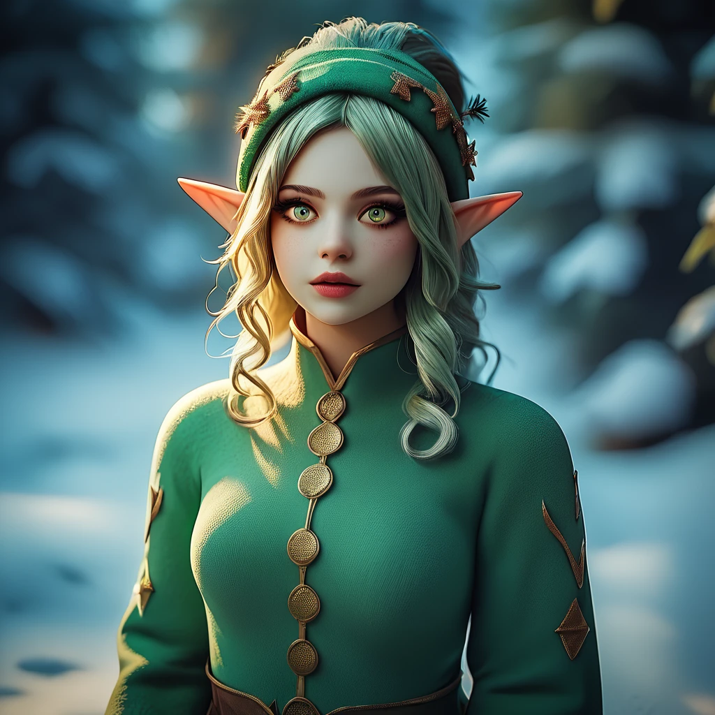 score_9,score_8_up,score_7_up,
,xmas_clothing_2k24,
elf_outfit,
1woman,solo,outside,snow,,winter,,glow,whole body,
 ,<lora:Xmas_clothing_2k24_pony_9:0.8>,