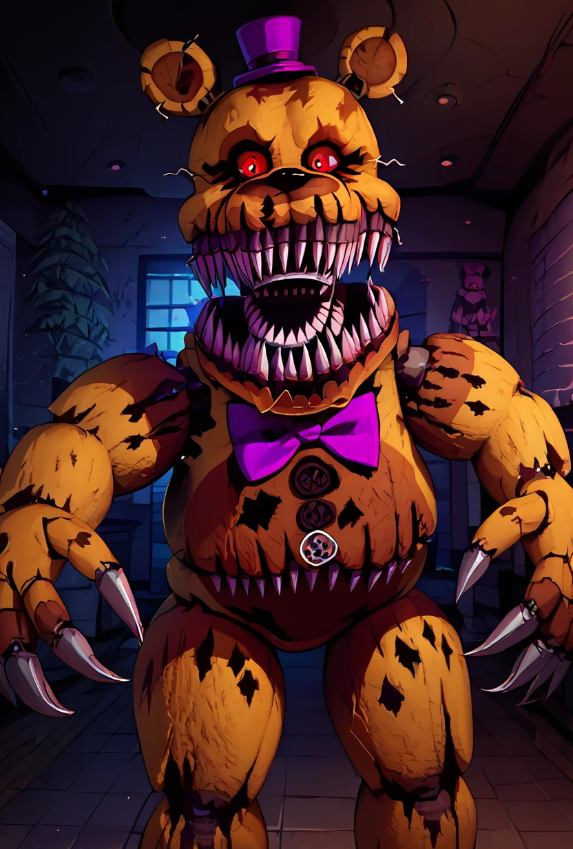 Nightmare Fredbear FNAF / Five Nights at Freddy's pony + illust + 1.5 Pony