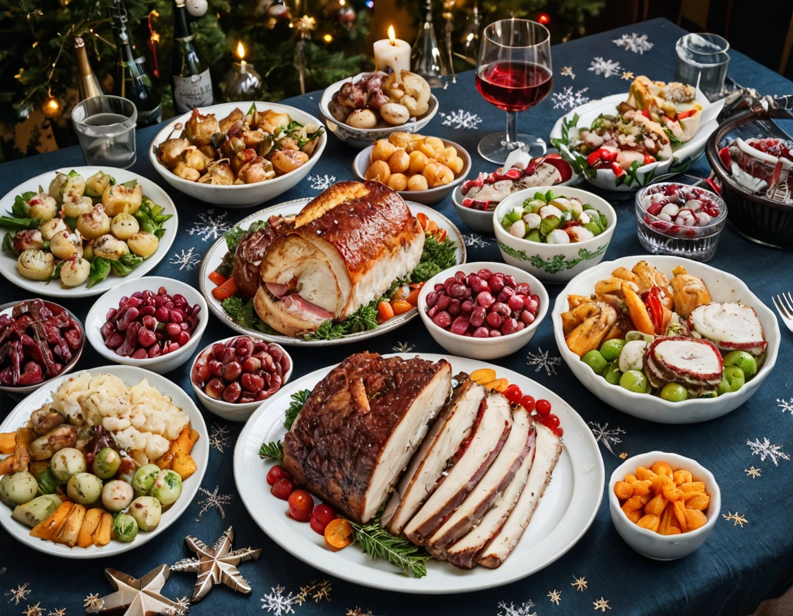 Christmas Dinner - Civitai Trained v1.0