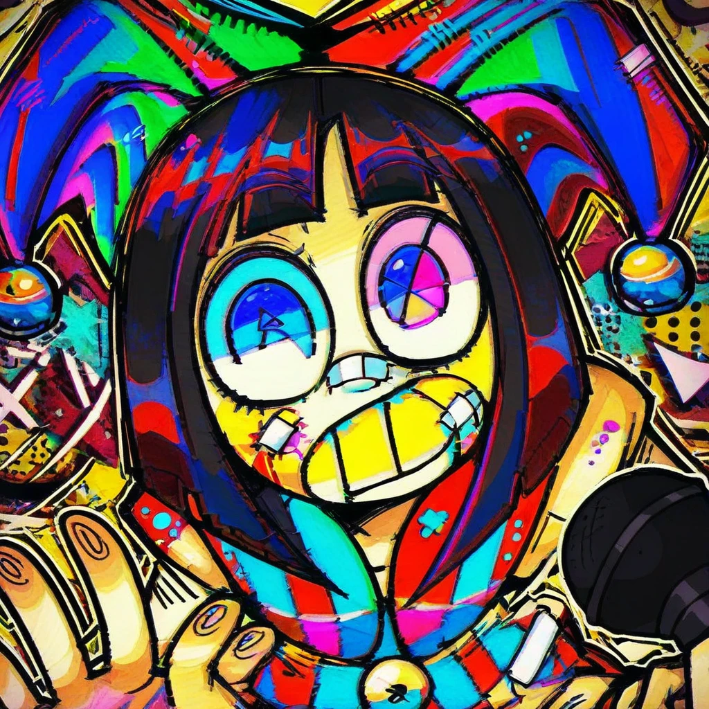 Bright/Colorful/weirdcore/eyestrain/vibrant style - by gisa vib V1
