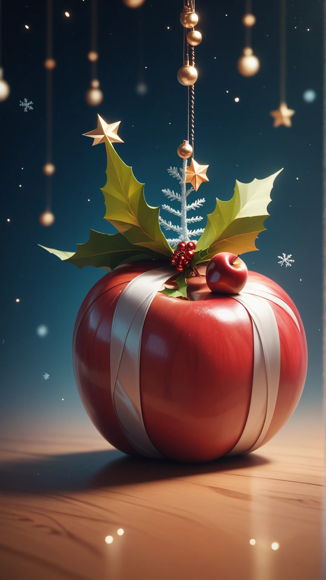 score_9, score_8_up, score_7_up, score_6_up, score_5_up, a ChristmasWrapped poisoned apple.
<lora:ChristmasWrappedPDXL:0.8>