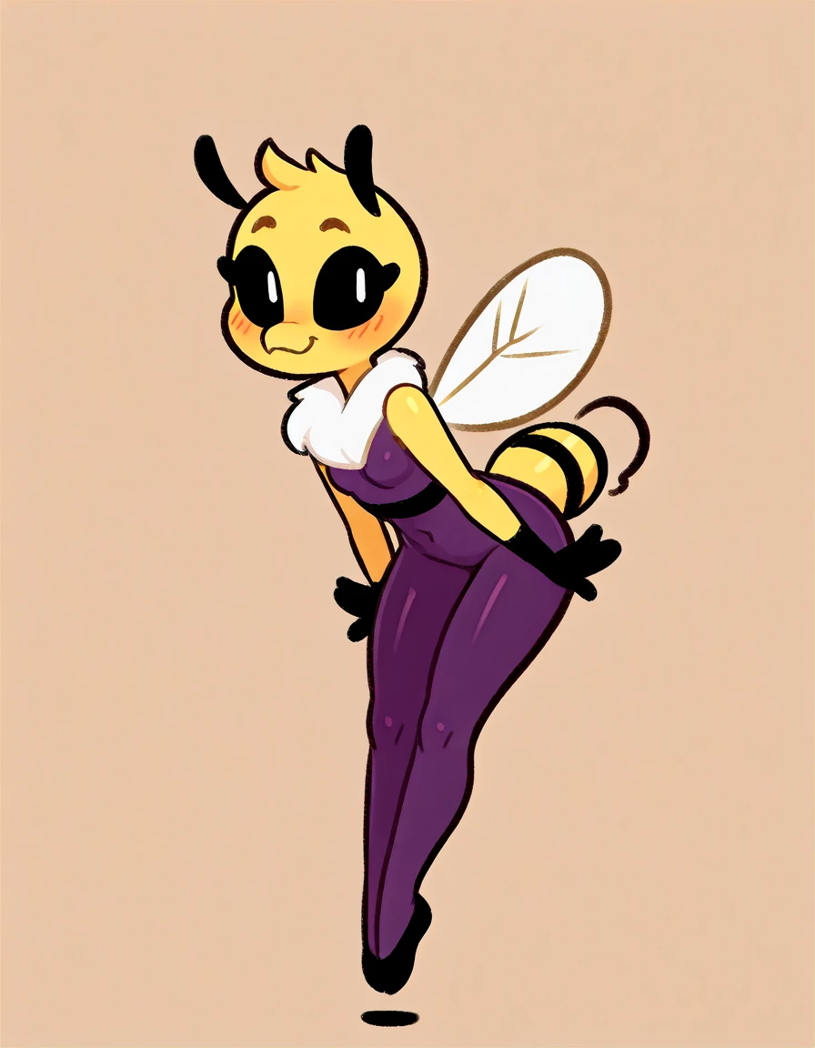 <lora:Crude-000019:0.8> crud3source_cartoon, solo, adorable Anthropomorphic queen bee, tiny size, flying, 1girl, unitard, masterpiece, best quality, amazing quality, very aesthetic, absurdres