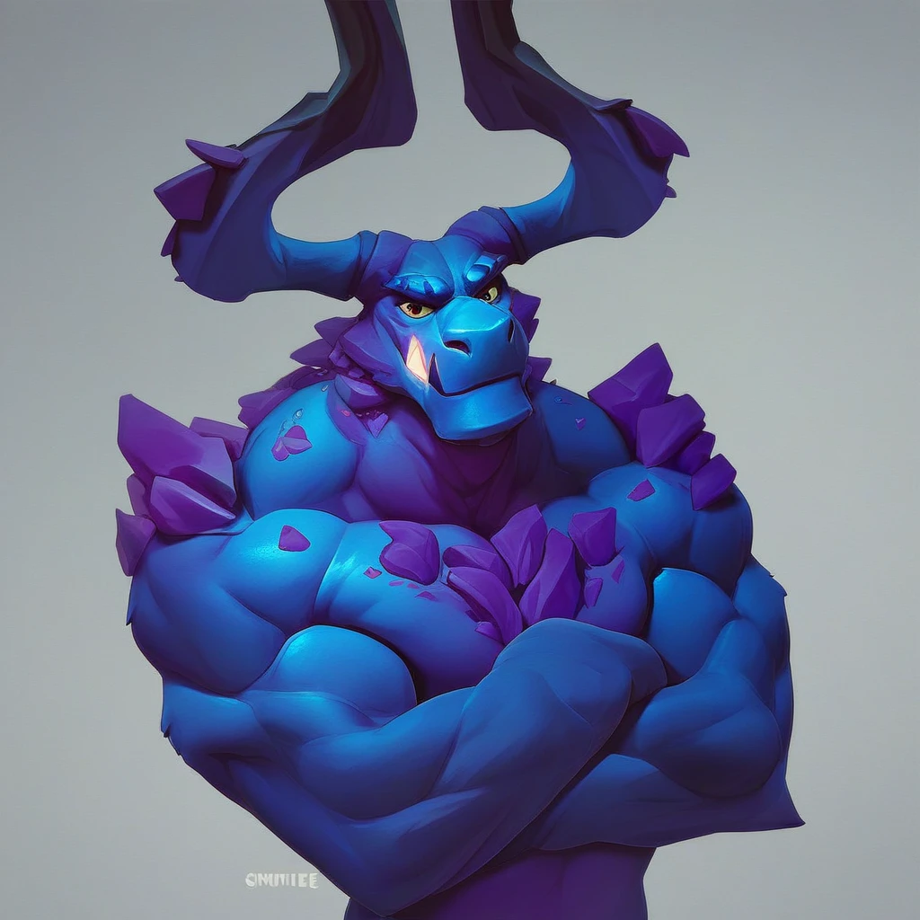 source_furry, score_9, score_8_up, score_7_up, 1boy, solo, portrait, stormkingfn, dragon, long horns, furry, anthro, muscles, muscular, bodybuilder,