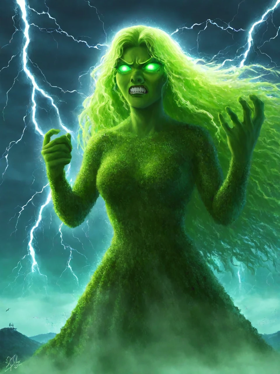 Nami thought to transform into her she hulk form