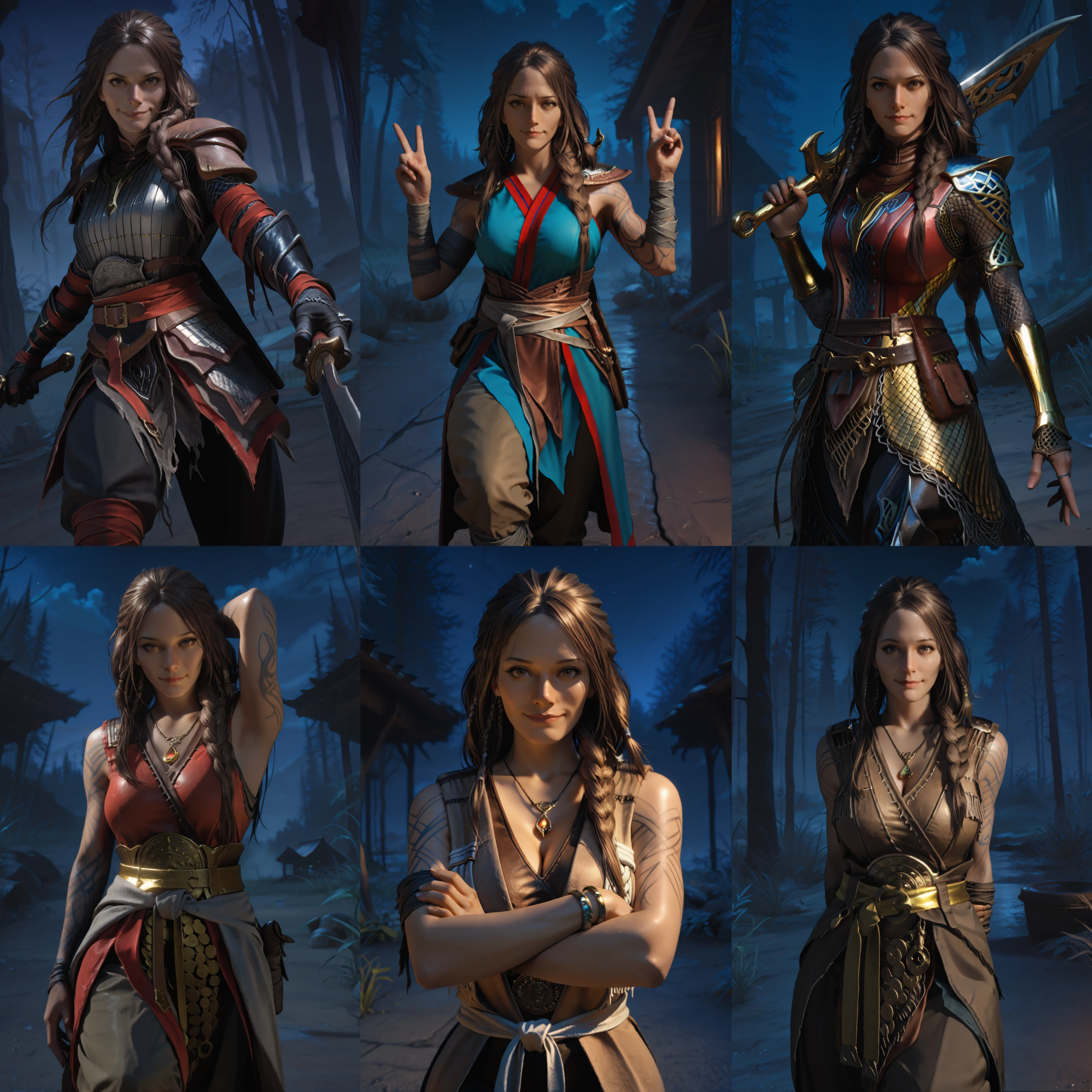 Freya [6 Outfits • God of War]