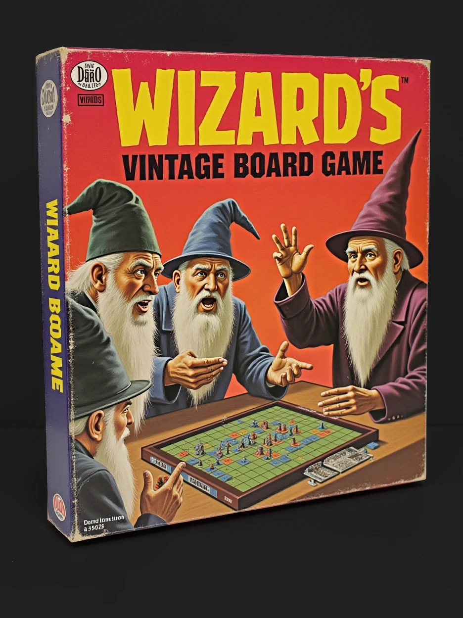 Wizard's Vintage Board Games FLUX