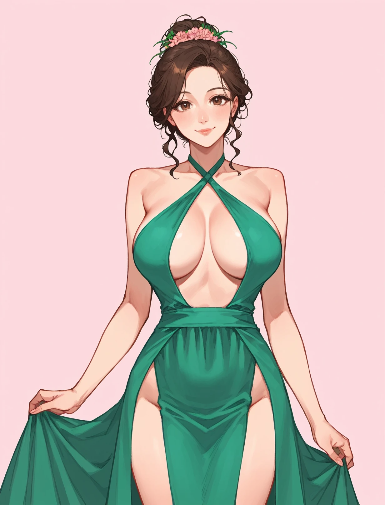 【COSTUME】Long Dress 05 (Pony/Illustrious) illustrious