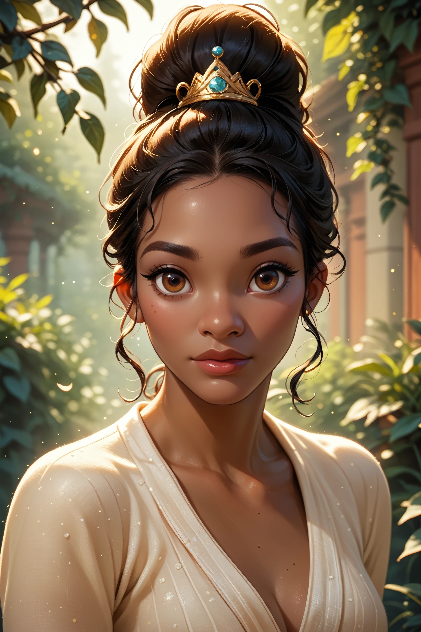 score_9, score_8_up, score_7_up, score_6_up
<lora:DTiana:0.8>
DTiana, 1girl, black hair, hair updo, brown eyes, dark skin, looking at viewer, portrait