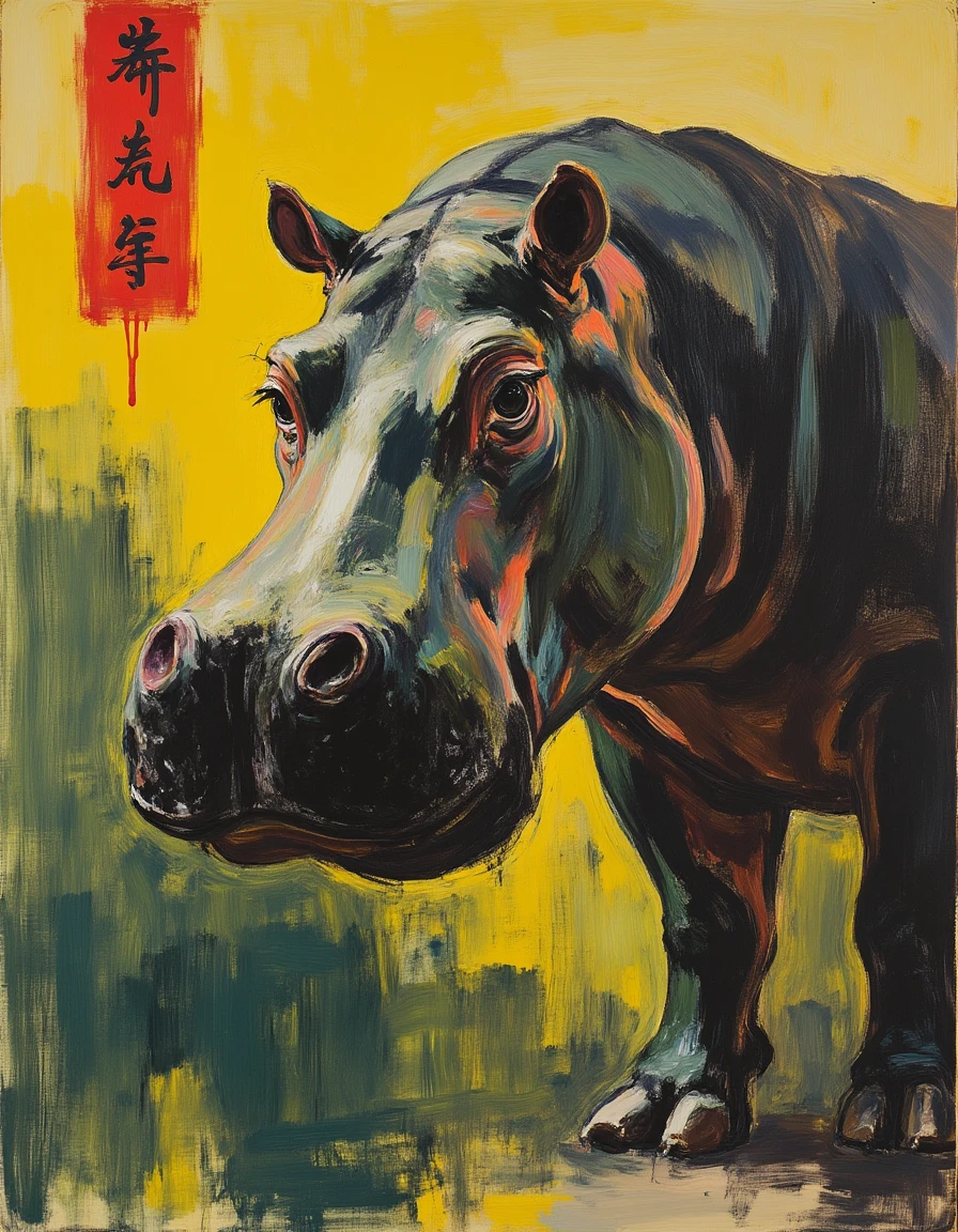 m0d3rnstr0k3s ming dynasty hippopotamus
<lora:Modern_Strokes:0.8>