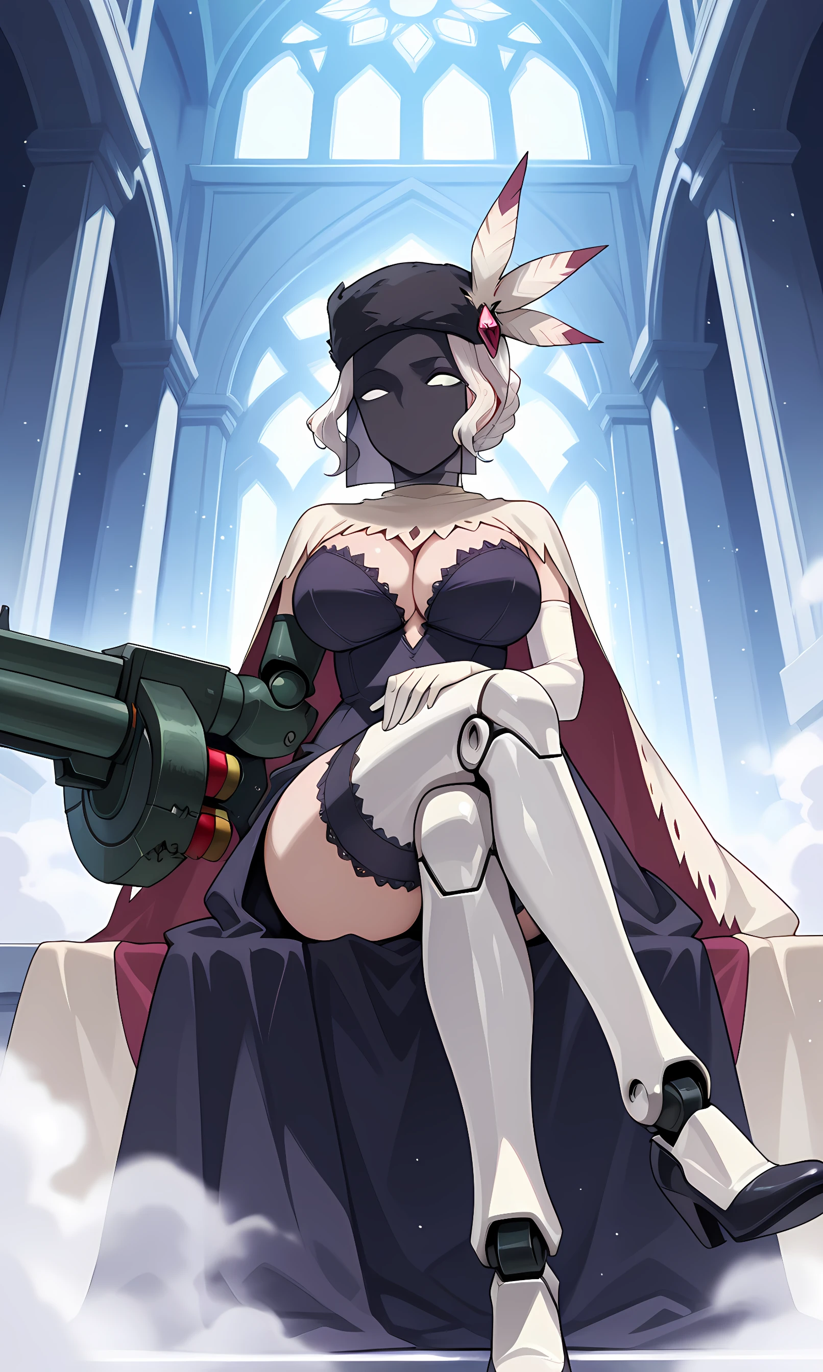 Black Dahlia (from Skullgirls) v1.0 Illustrious