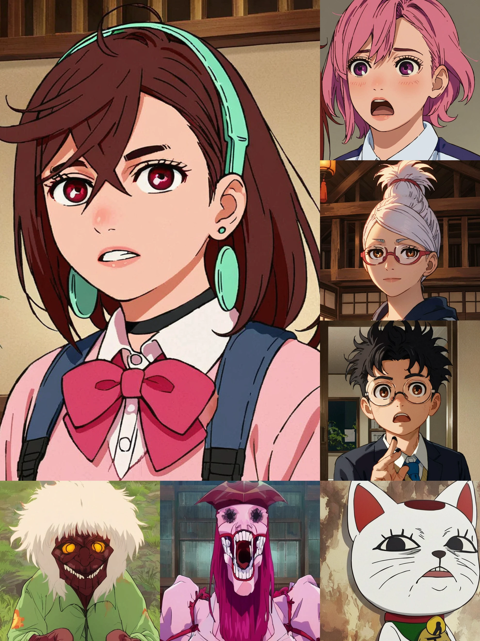 Dandadan Style and Characters | All-in-One LoRA | Momo Ayase Okarun Shiratori v1.0