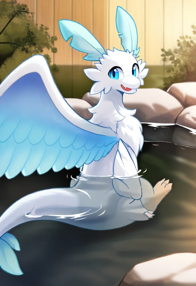 Light fury, feral, full body, detailed wings, detailed scales, anatomically correct wings, perfect shadows, 1girl, solo, looking at viewer, detailed face, ((realistic proportions, feral proportions, animal proportions)), relaxed, detailed claws, big tai I, realistic tail, perspective, (detailed eyes), pussy squirting cum, Gaping pussy full of cum, fingering pussy