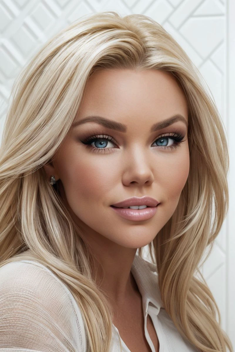 image of face Woman 58 years old blonde lips breasts with silicone 450 ml,extremely high detailed skin,ultra real hd4k,K8,tanned,velvety.tightening lip pores with tasty glossy lipstick,gostoso,appetizing