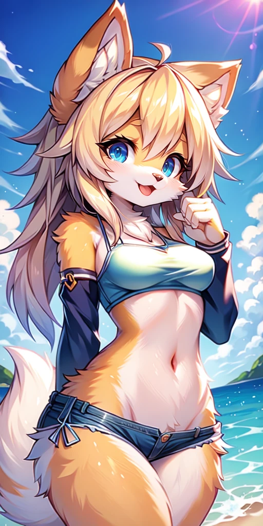 cute furry girl