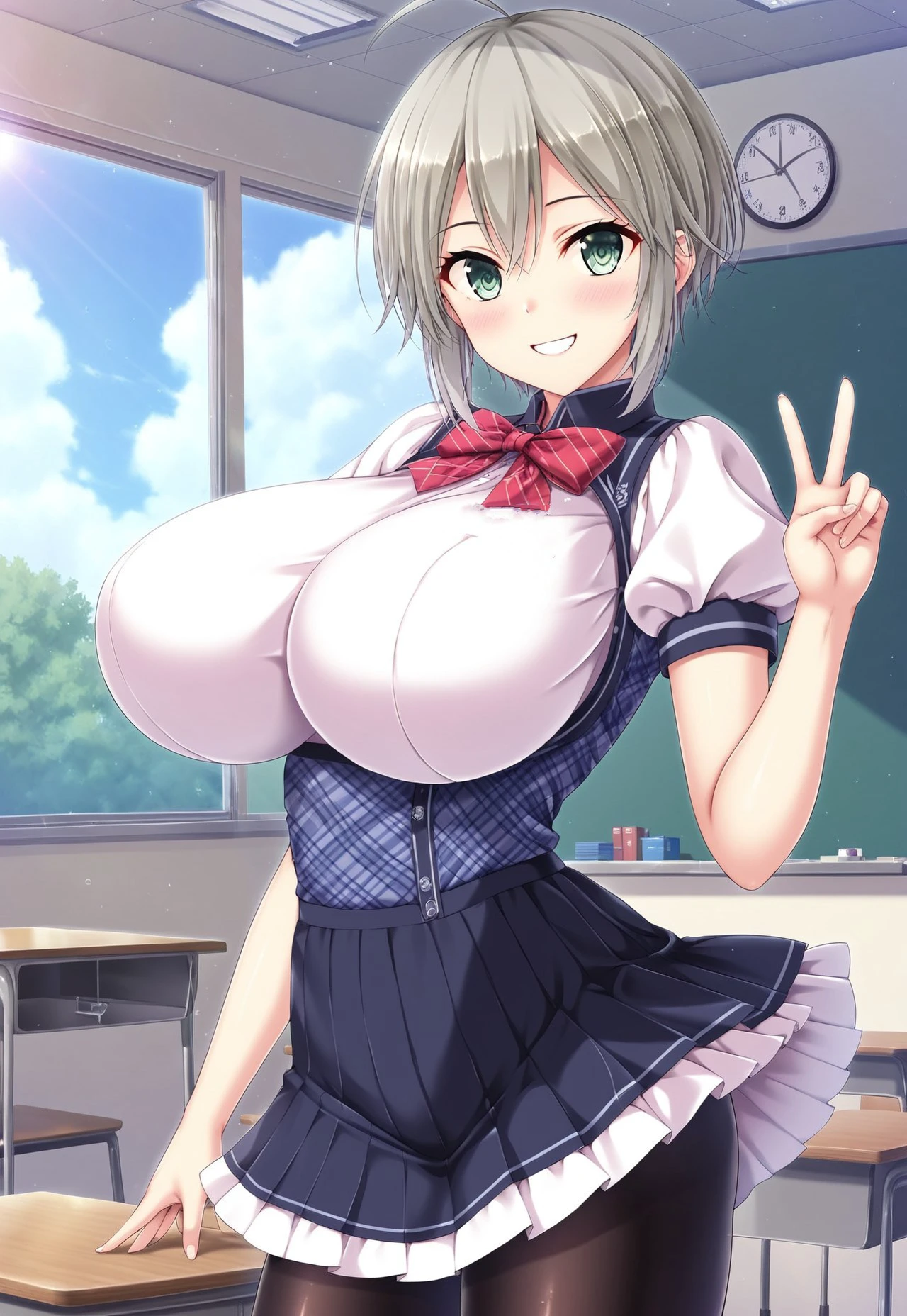 Belka Valentina - Honoo no Haramase Oppai ★ Ero Appli Gakuen V2