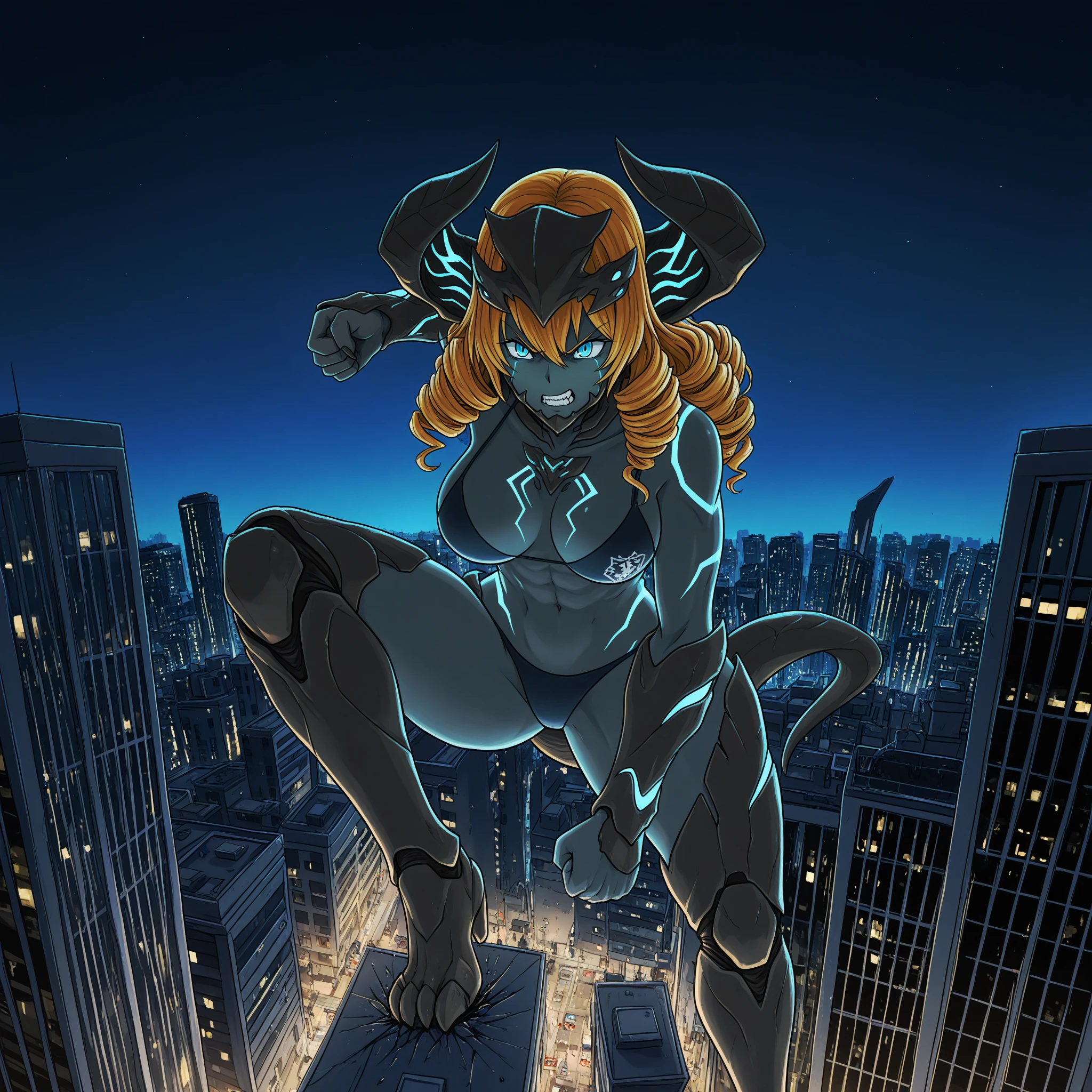 Kaiju Eydis - SCUNNER girl (design by Garayann) Eydis(NoobAI-0.5)
