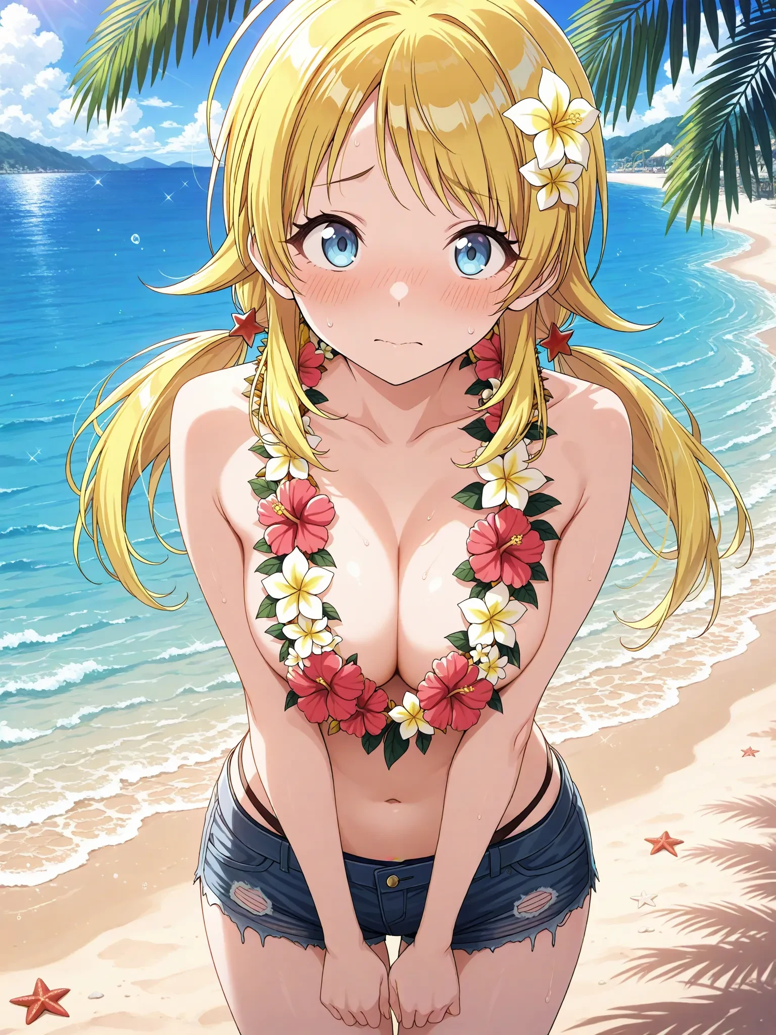 Flower necklace / Lei (Illustrious) v1.0