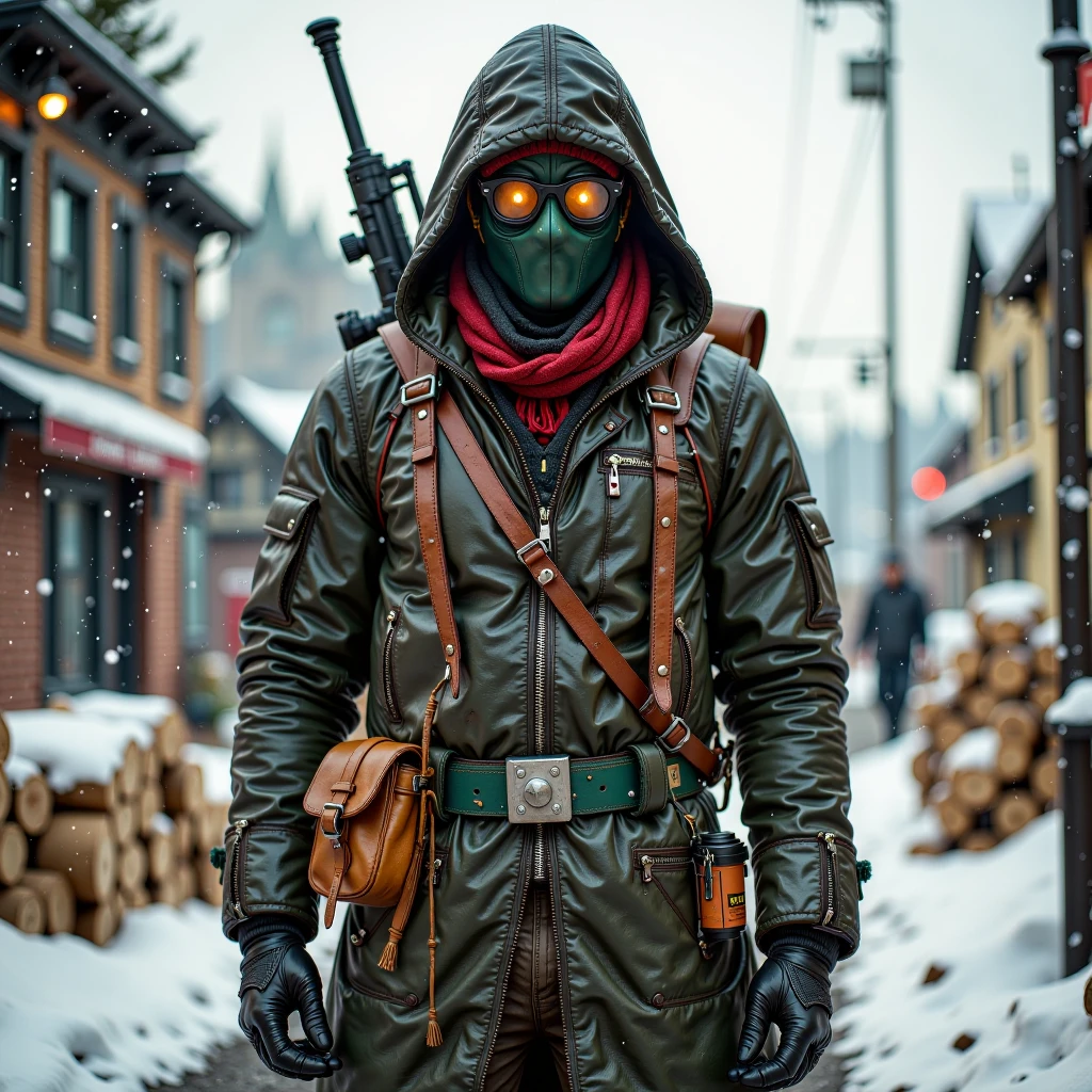 Post-Apocalyptic_Survivor,Christmas outfit,