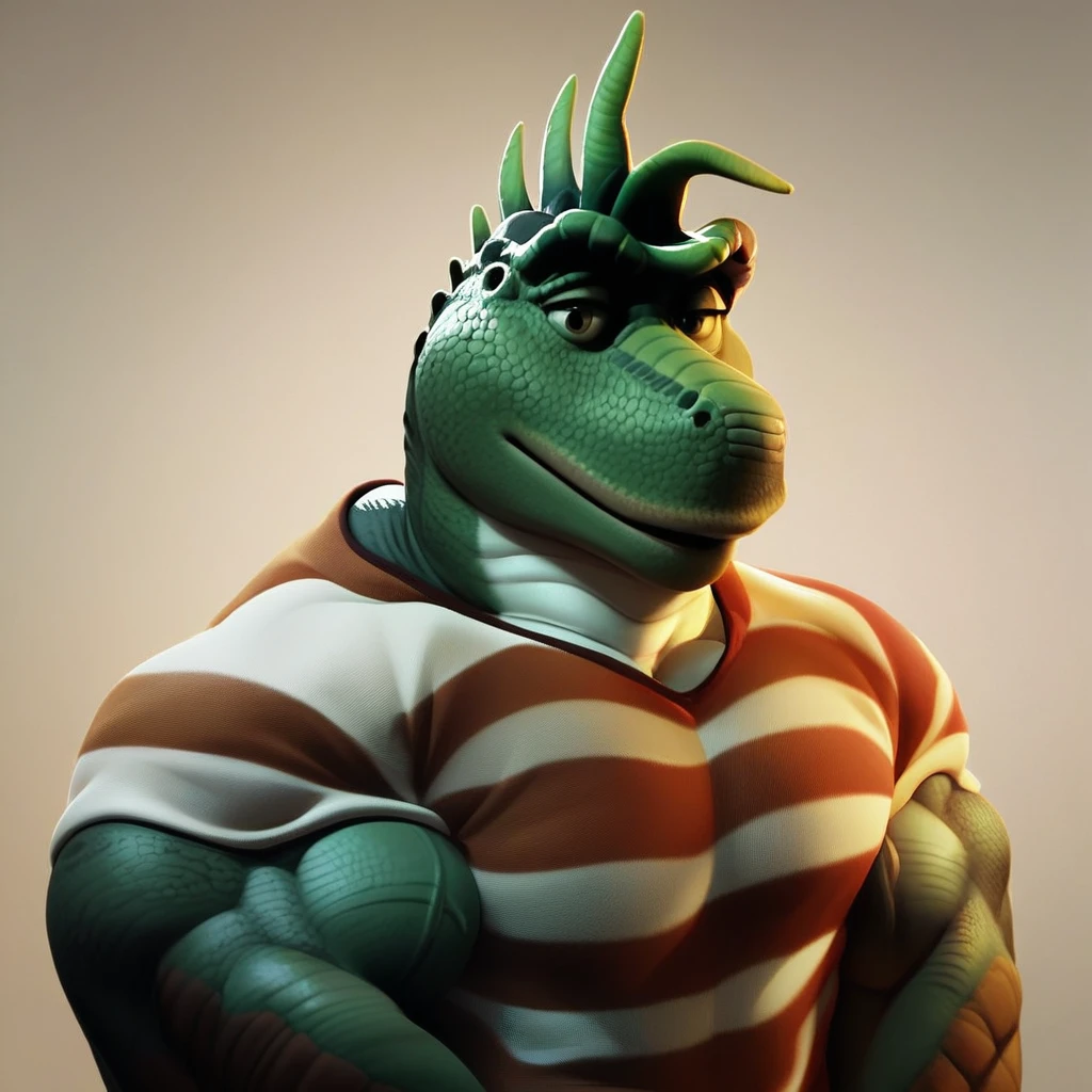 (((Gecko))), anthro, (((topless))), (swimsuit) (((full body portrait))), showing pecs, showing chest, male, solo, adult, muscular abs, big pecs, (nipples), older, detailed muscles, green scales, strong muscles, huge muscles, (pool background), detailed face, smiling, muscular chest, muscular, (happy face), looking at viewer, bodybuilder body, hunk, beefy, by bruteandbrawn, by raccoon21, by personalami, by chunie, by kenket, (intricate, high detail, film photography, soft focus, RAW candid cinema, photorealism, realistic, photorealistic, analog style, subsurface scattering, masterpiece, best quality, ultra realistic, 8k)