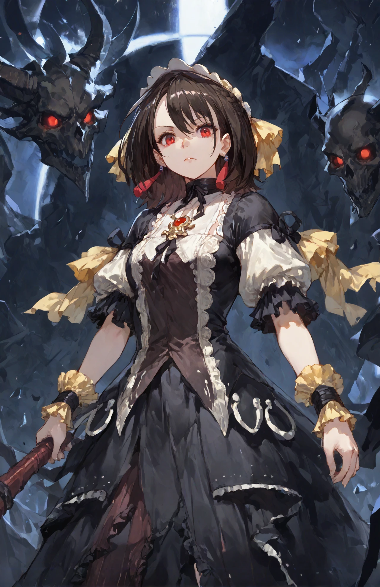 underworld goddess of the closed world | 闭界冥神 蚀日的埃列丝 verPonyxl-1.0