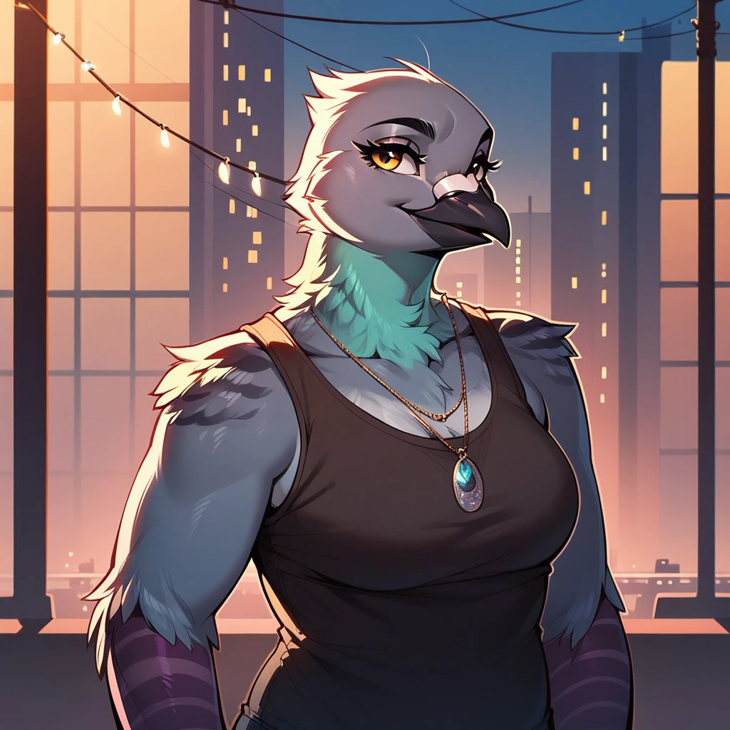 Anthro pigeon [for pony] V1