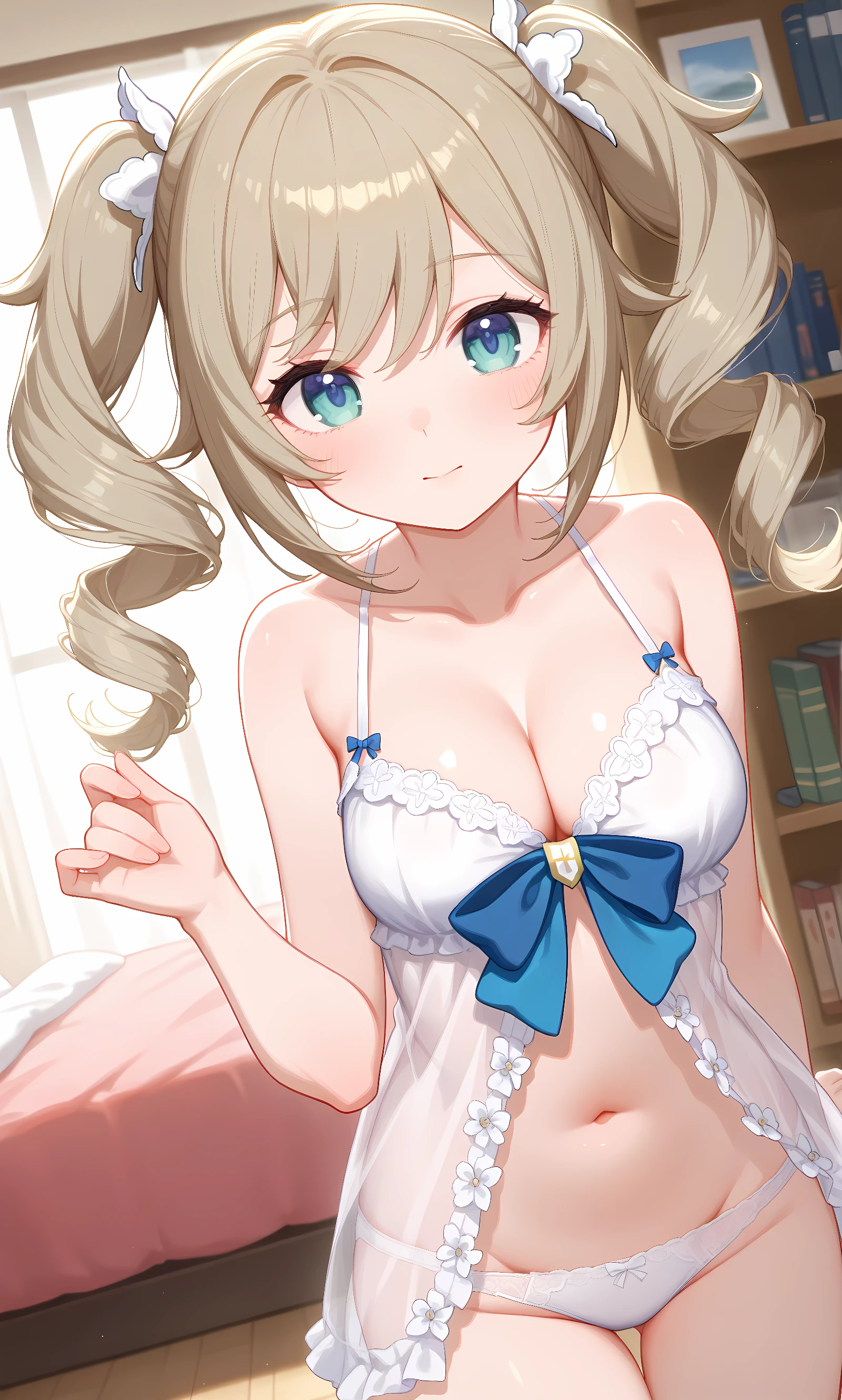 (Best quality,4K,8K,A high resolution,tmasterpiece:1.2),ultra - detailed,(actual,realistically),vibrant with colors,beautidful eyes,Delicate smile,face flushed,ctextured skin,tmasterpiece,k hd,Best quality,Gentle and beautiful woman,Mild,delicate and sexy collarbones,atractive Face,二重まぶた,rosy lips,small-nose,humongous large breast,Elegant,Looking at each other affectionately