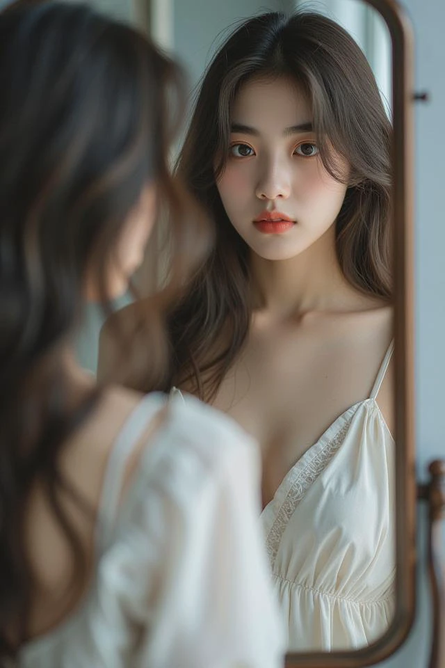 Woman In The Mirror Flux