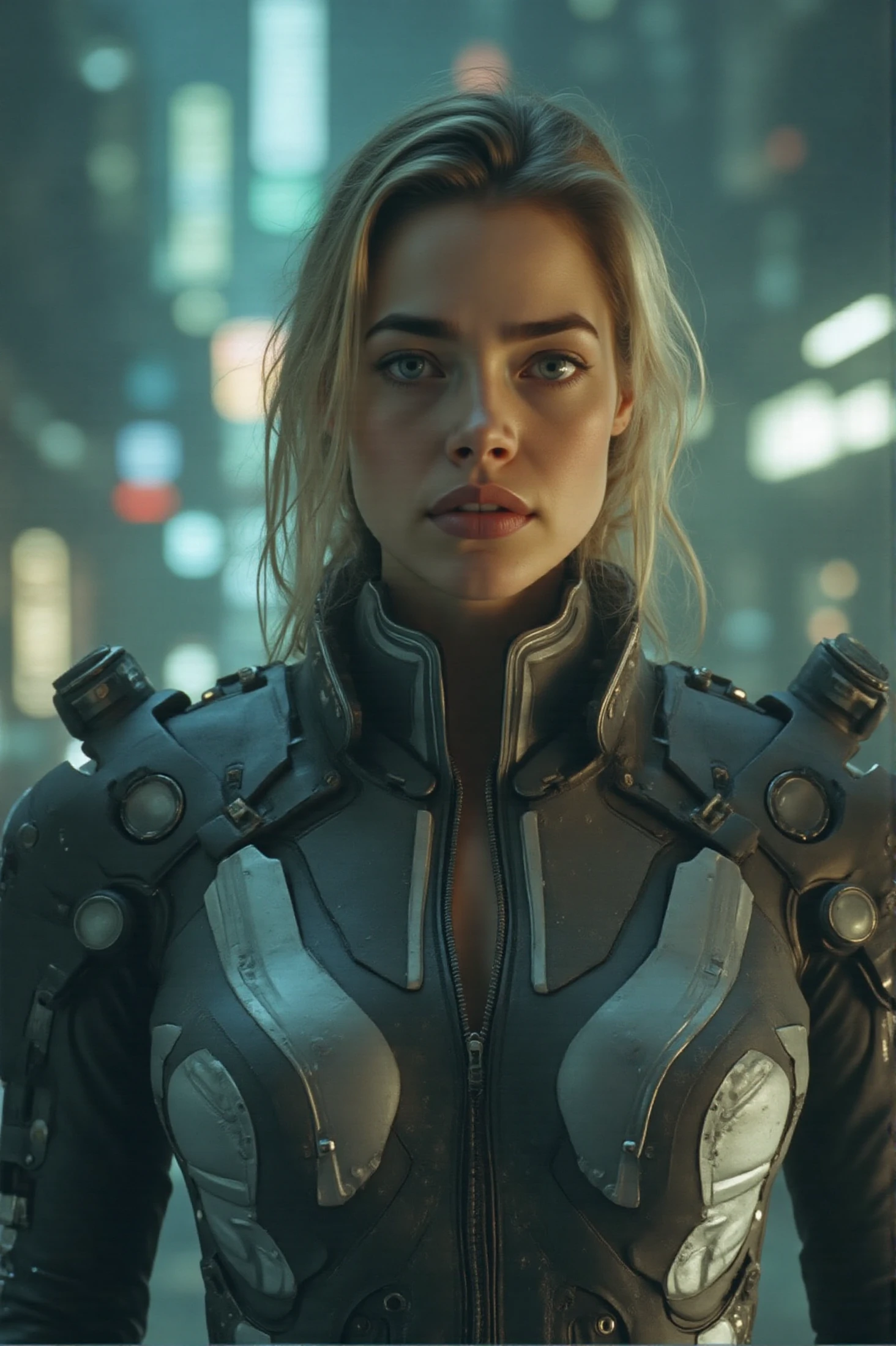 (masterpiece:1.2),(Highest quality),(Highest quality),(Super detailed),(Photorealistic Stick),(RAW Photos:1.2),8k,wallpaper,Backlight,(Written boundary depth),(Sophisticated lighting:1.2),(front),(Fallout Style),(A woman is aiming a gun at me:1.6),(Dirty Gunmetal Vault Suit),(Fallout Styleの銃),(Beautiful Face),(Charlize Theron),ponytail,(Detailed skin texture),(Big Breasts),(Thick thighs),(Detailed face),Brunette,(((front))),(((whole body:1.6))),Filmed with a high-performance camera,(American city devastated by nuclear war:1.6),((pointing pistol:1.6)),(falloutgun:1.6),(((Hand,detailed,perfect,perfection,hands)))