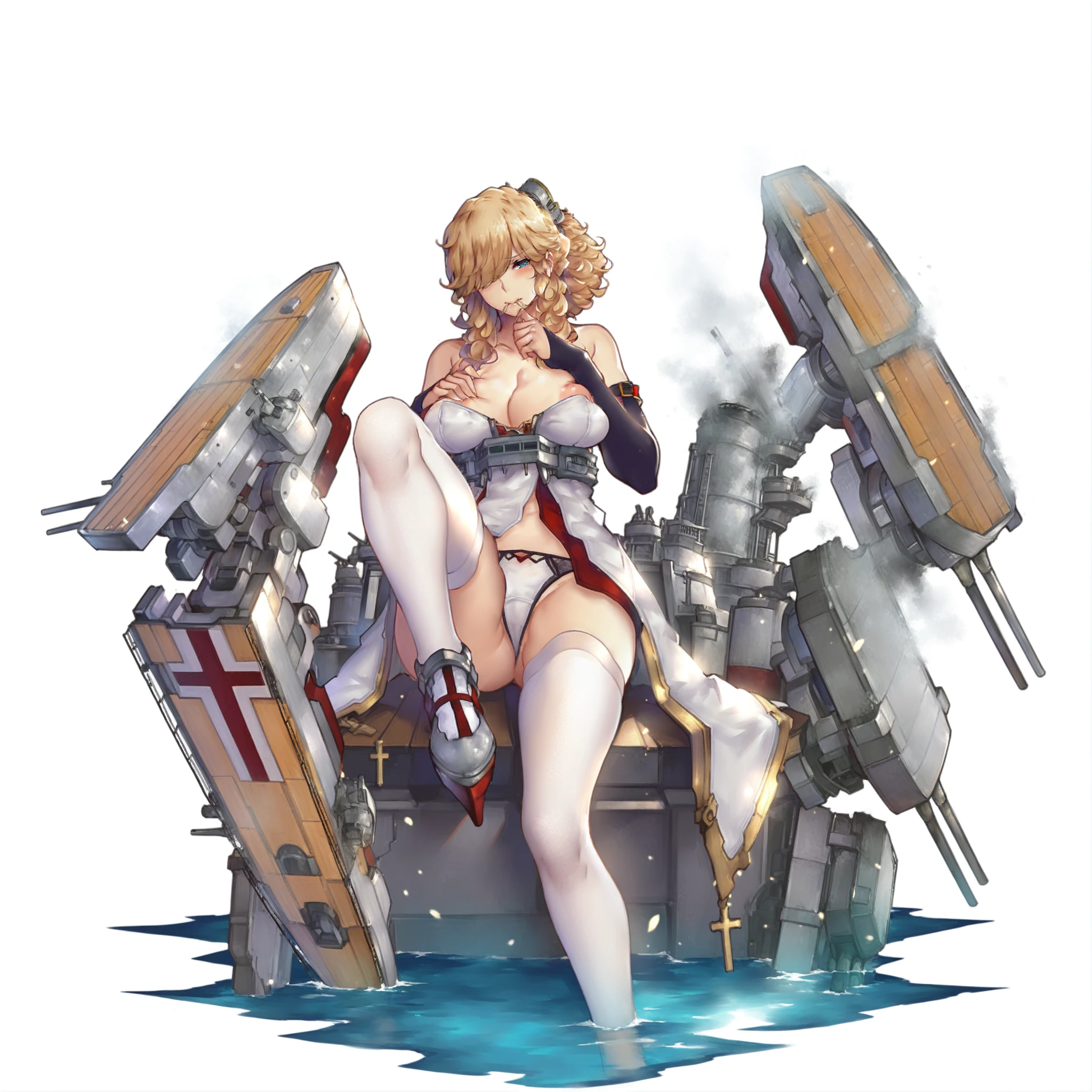 战舰少女r-圣乔治 帽匠的骑士皮肤立绘v1.0