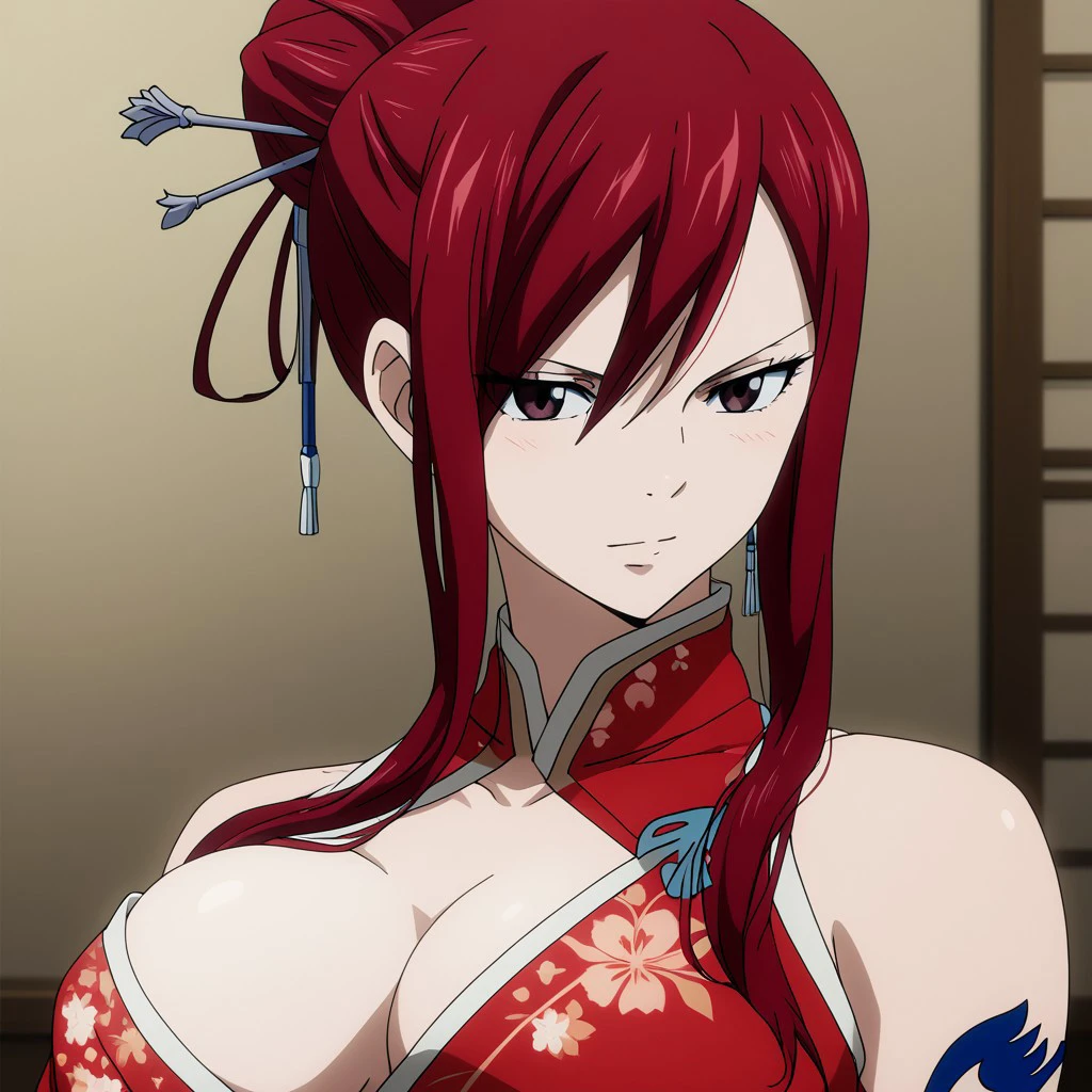 score_9, score_8_up, score_7_up, source_anime,
erzascarlet, <lora:erza-scarlet-ponyxl-lora-nochekaiser:1>
medium shot, face detailed, hair tied back, bracelets, sexy red kimono, perfect breast, white long tights, seductive,