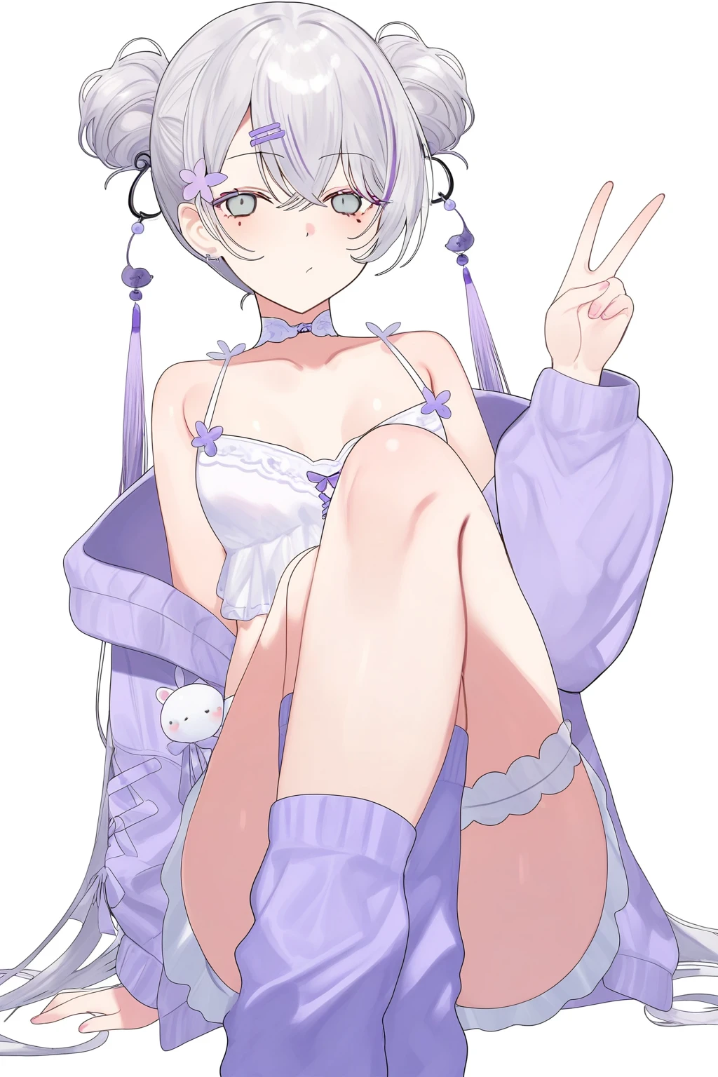 [vtuber/虚拟主播] 东雪莲/東雪蓮 AzumaSeren for noob eps1.0 睡衣雪莲 noob eps1.0 睡衣