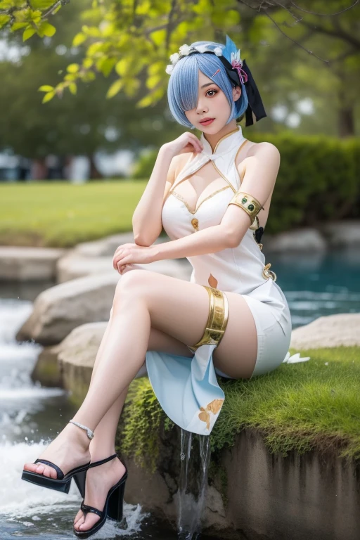 蕾姆 旗袍 rem china dress v1.0