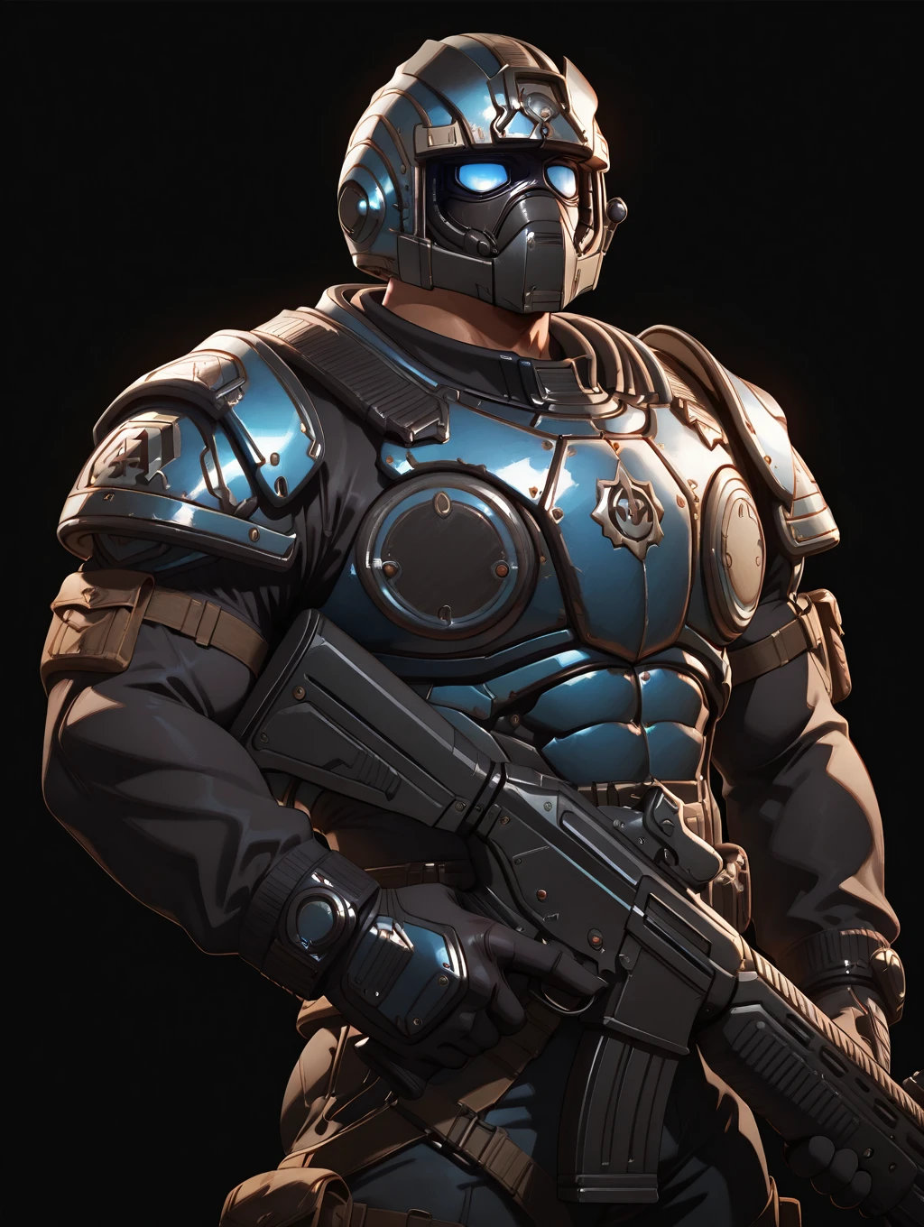 Anthony Carmine | Gears of War | Illustrious XL v1.0