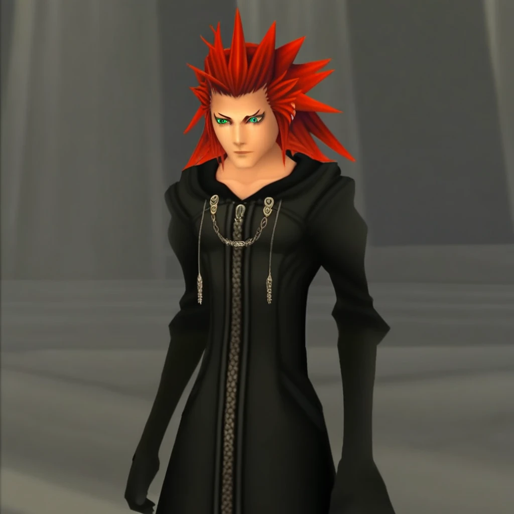Axel (The Flurry of Dancing Flames) - Kingdom Hearts V1