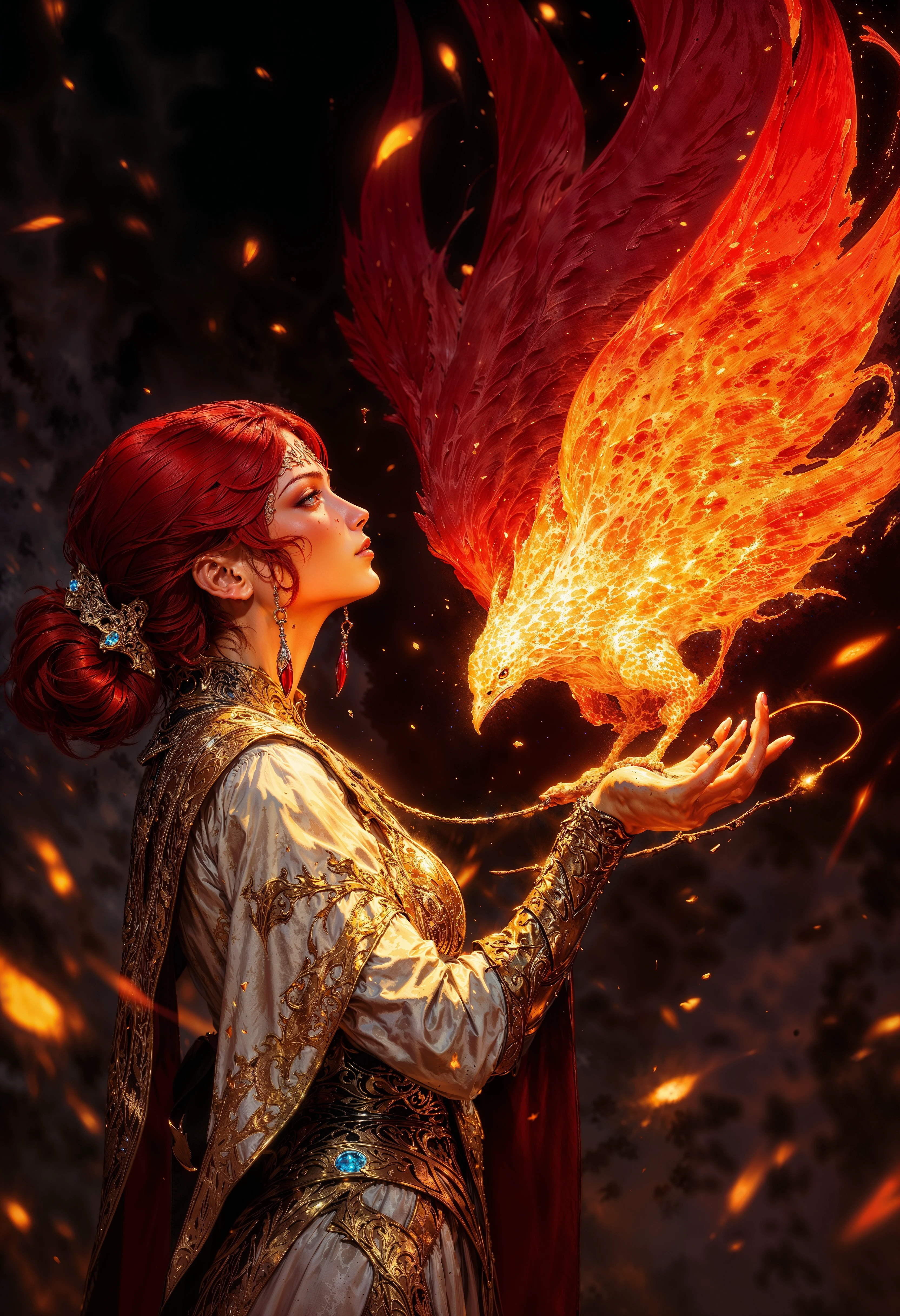 Triss Merigold (The Witcher 3) | FLUX Alternative Outfit