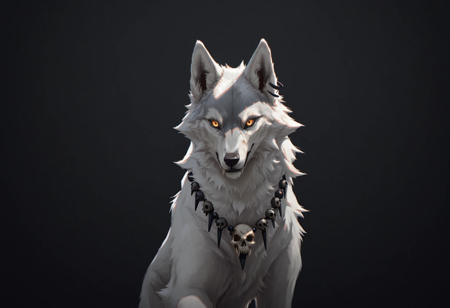 mytological wolf held together by chains