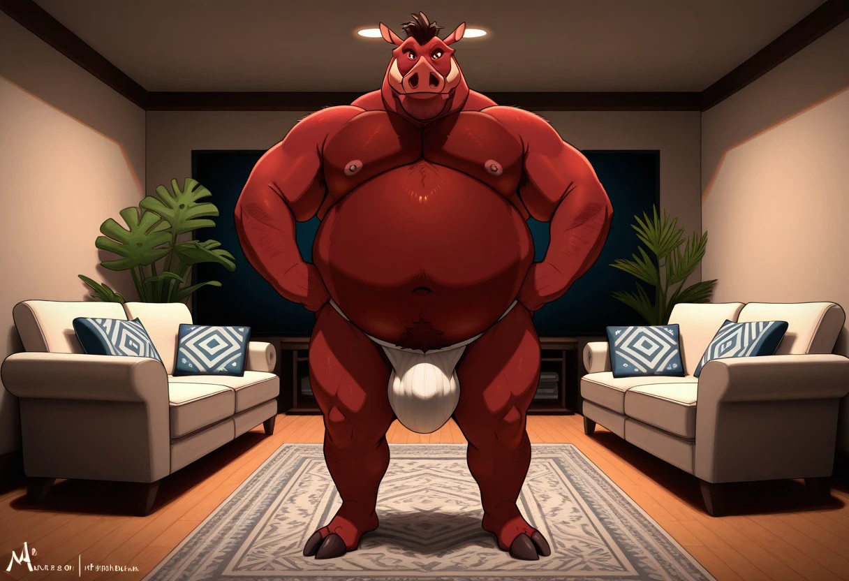 Pumbaa (Anthro) V2_Illustrious V1