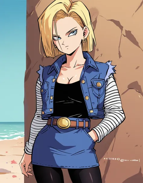 Android 18 | Dragon Ball (illustrious & Pony) - SeaArt AI Model