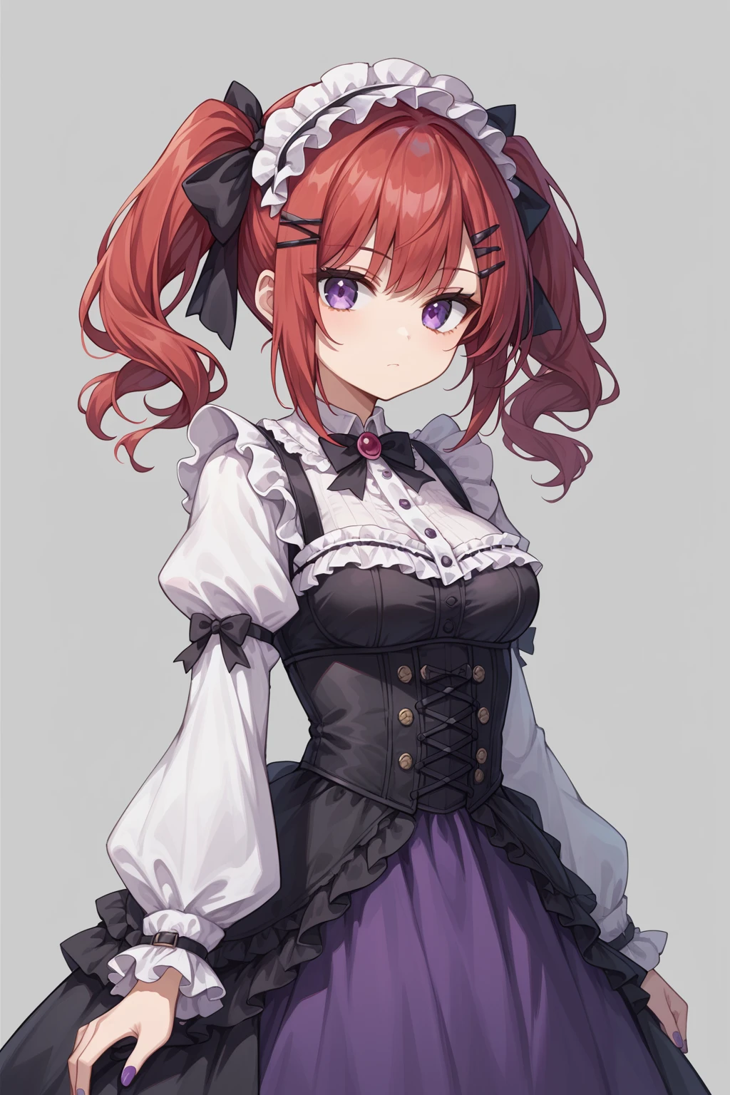 HDA_MasterpieceXL_v1.2, source_anime, absurdres, uncensored, 1girl, HDA_HikariXL, HDA_GhoticDress_XL