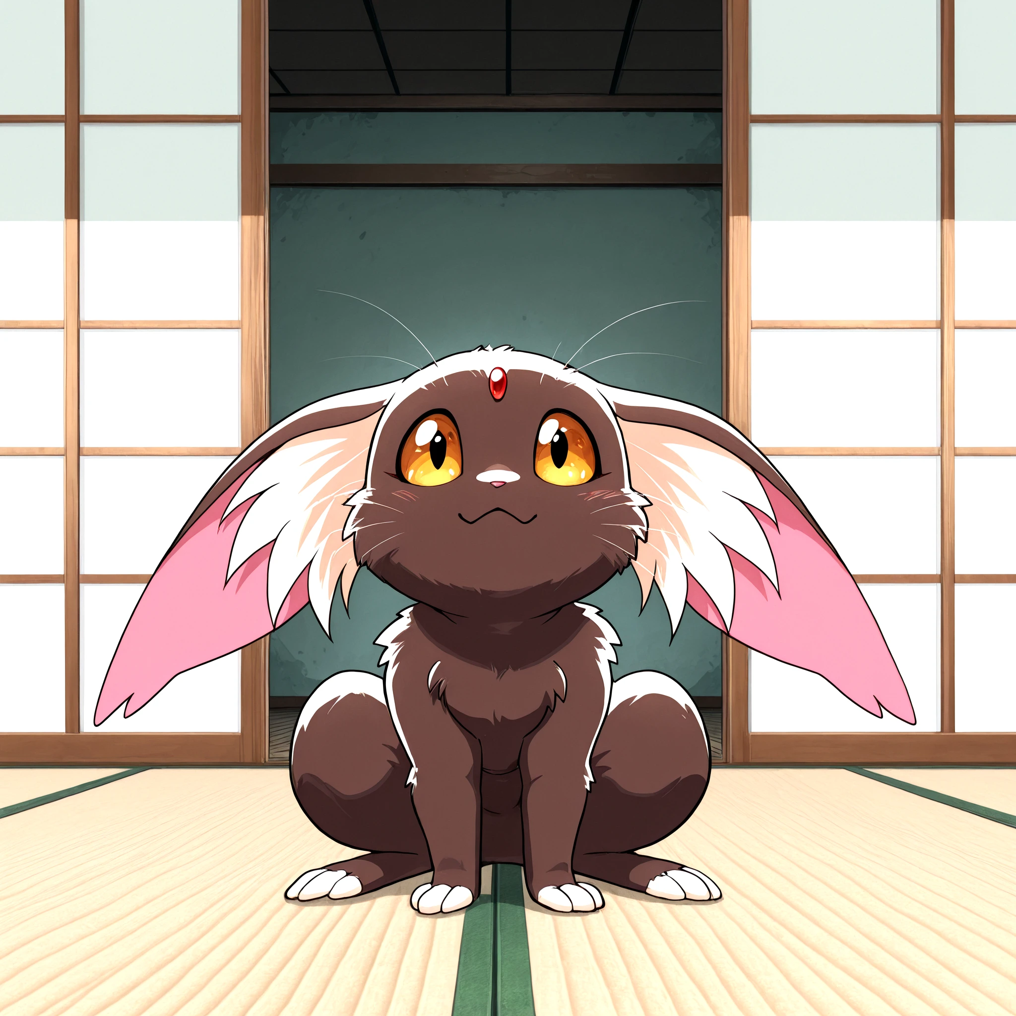 <lora:Ryo-okiCabbitILV2_epoch_15:0.99> ryou-oki, solo, no_humans, creature, indoors, tatami,, masterpiece,best quality,absurdres, amazing quality